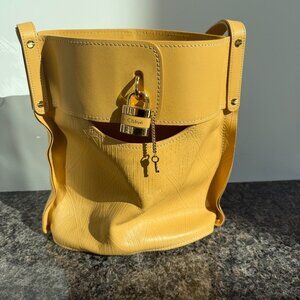 Chloe-Leather Bucket Bag